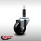 Service Caster 3'' SS Hard Rubber Wheel Swivel 1'' Expanding Stem Caster SCC-SSEX20S314-HRS-1 - alternate 4